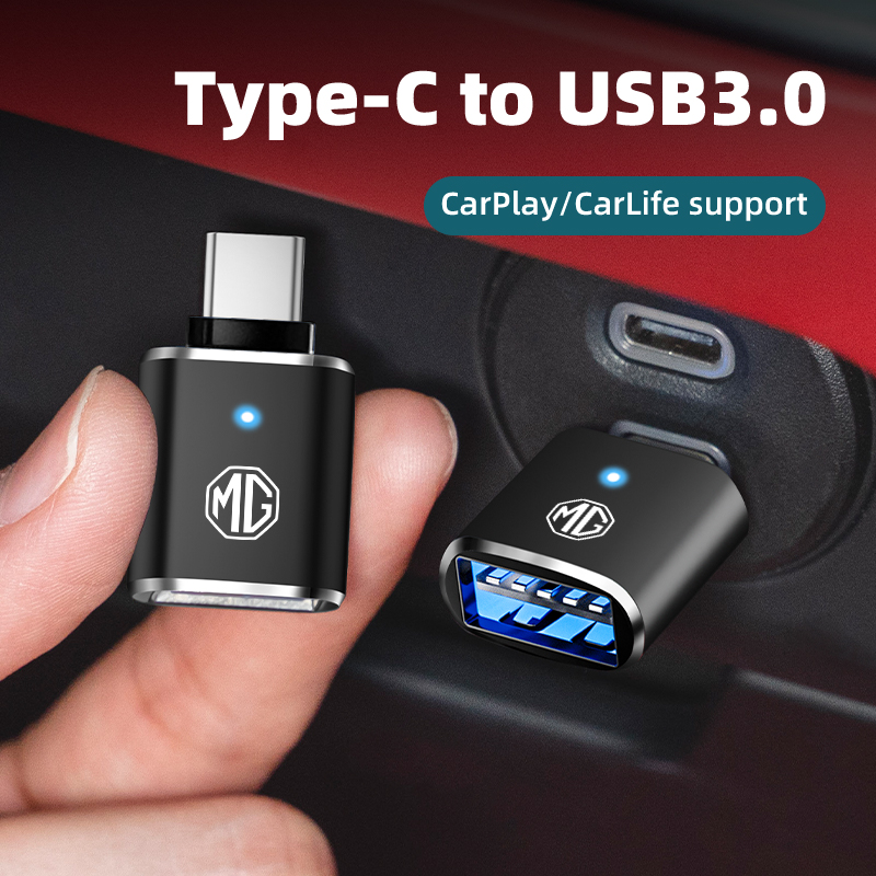 Car Accessories Papar - Adapter LED do samochodu, kabel USB-C