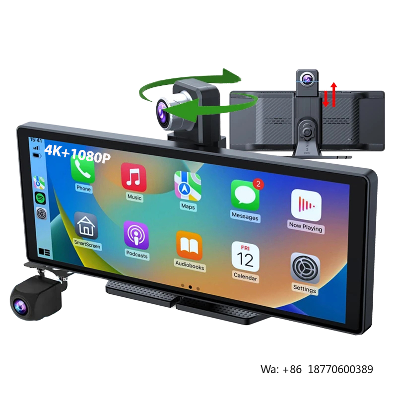 Car Dash Cam - Kamera samochodowa z CarPlay, wideorejestrator przedni