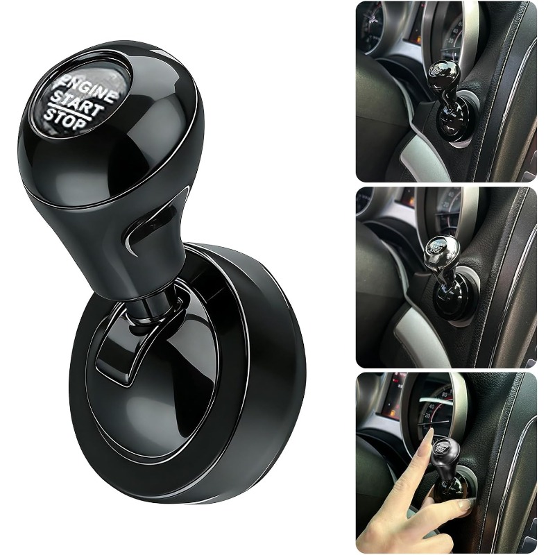 Car Accessories Papar - Dekoracja Retro Joystick, Przycisk Startu Samochodu