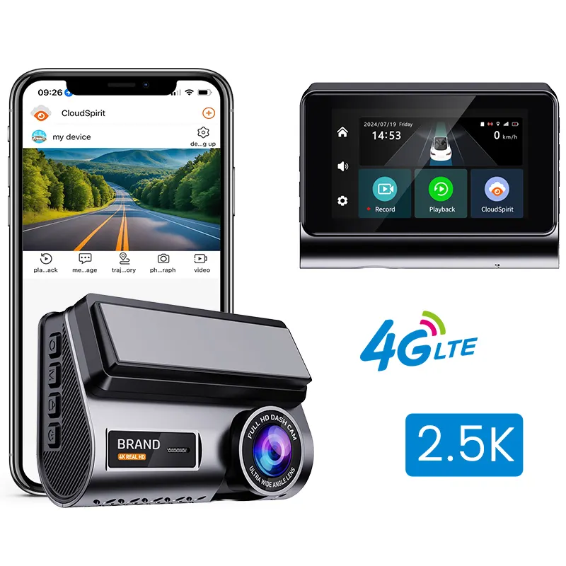 Car Dash Cam - Kamera samochodowa 2.5K WIFI Mini Rejestrator