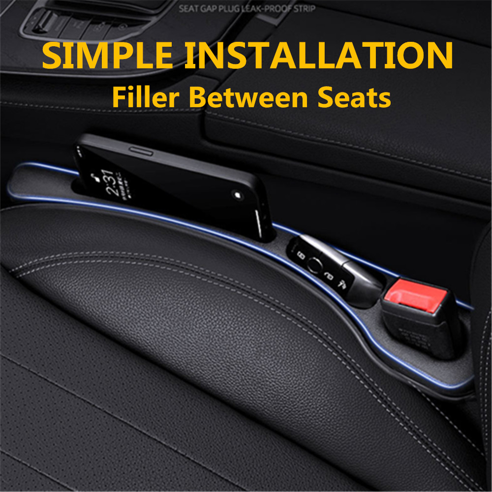 Car Accessories Papar - 2x Wypełniacz szczeliny między siedzeniami samochodowymi,