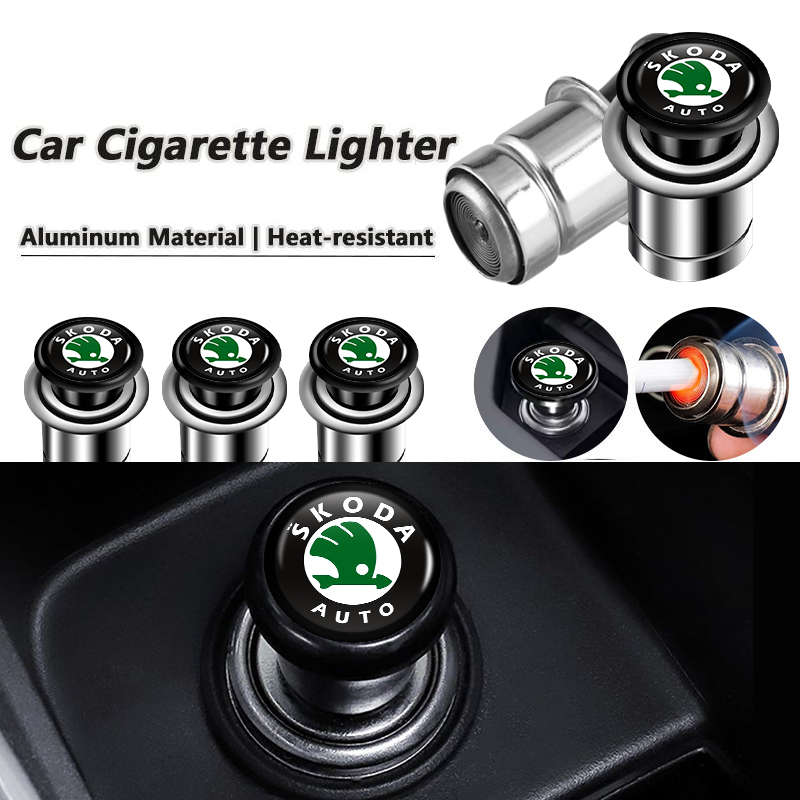 D.A.D Car Accessories - Osłona zapalniczki samochodowej ze stopu, pyłoszczelna,