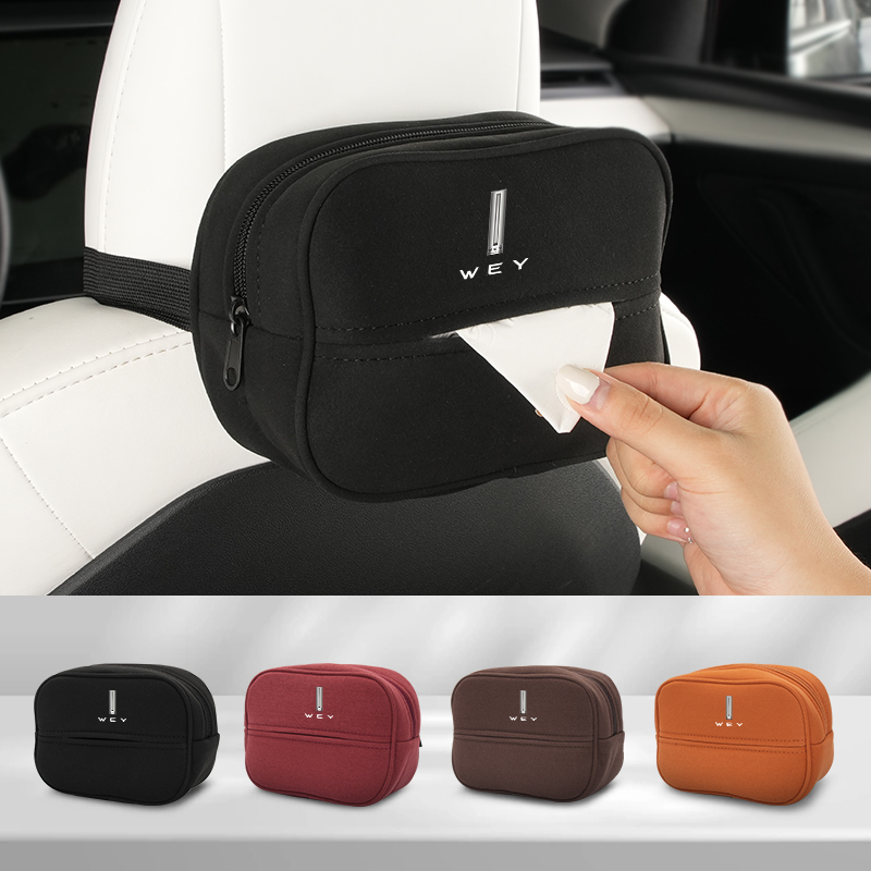 Car Accessories Under 500 - Pojemnik na chusteczki do samochodu, montowany