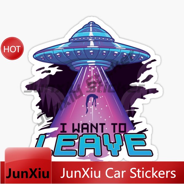 Naklejka na samochód UFO AREA  – Car Accessories Quotes recenzja i cena