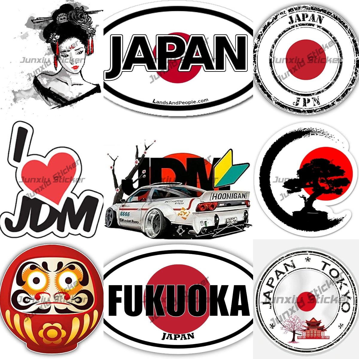 Japan Culture Stamp Round Stic – Car Accessories In Tokyo recenzja i cena