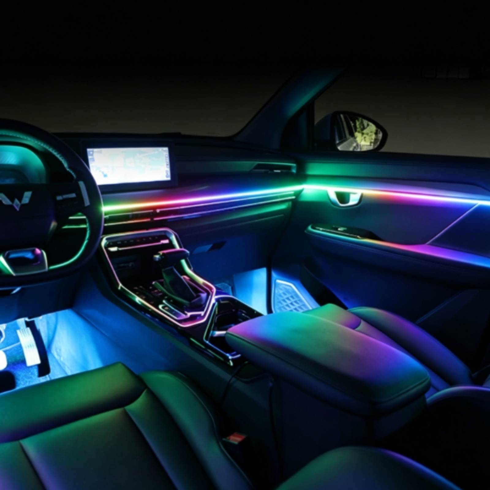6 sztuk akrylowych wewnętrznyc – Led Interior Ambient Light recenzja i cena